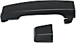 2016-2018 Nissan Titan XD - Front, Driver and Passenger Side Exterior Door Handles, Primed, Driver Side - With Key Hole; Passenger Side - Without Key Hole