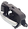 Front and Rear, Driver and Passenger Side Interior Door Handles, Chrome, With door lock button