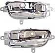 2015-2023 Nissan Murano - Front or Rear, Driver and Passenger Side Interior Door Handles, Chrome, With door lock button