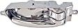 2015-2023 Nissan Murano - Front or Rear, Driver and Passenger Side Interior Door Handles, Chrome, With door lock button