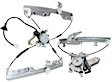 Front and Rear, Passenger Side Window Regulators, Power, With Motor