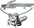 Front and Rear, Passenger Side Window Regulators, Power, With Motor