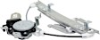Front and Rear, Passenger Side Window Regulators, Power, With Motor