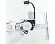 Front and Rear, Passenger Side Window Regulators, Power, With Motor