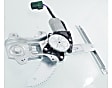 Front and Rear, Passenger Side Window Regulators, Power, With Motor