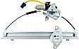 Front and Rear, Driver and Passenger Side Power Window Regulator, With Motor
