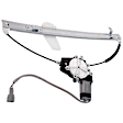 2012 Nissan Armada Platinum - Front and Rear, Driver and Passenger Side Power Window Regulator, With Motor