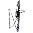 2012 Nissan Armada Platinum - Front and Rear, Driver and Passenger Side Power Window Regulator, With Motor