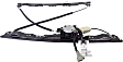 2012 Nissan Armada - Front, Driver and Passenger Side Power Window Regulator, With Motor