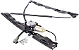 2012 Nissan Armada - Front, Driver and Passenger Side Power Window Regulator, With Motor