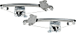 Front, Driver and Passenger Side Window Regulators, Power, Without Motor