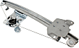 Front, Driver and Passenger Side Window Regulators, Power, Without Motor