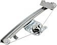 Front, Driver and Passenger Side Window Regulators, Power, Without Motor