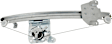 Front, Driver and Passenger Side Window Regulators, Power, Without Motor