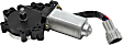 Front, Driver and Passenger Side Window Motor, New
