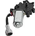 Front, Driver and Passenger Side Window Motor, New