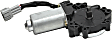 Front, Driver and Passenger Side Window Motor, New