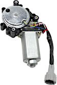 Front, Driver and Passenger Side Window Motor, New