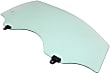 Front, Driver and Passenger Side Door Glasses, Green Tint, 4-Door, Sedan, Replaces NAGS No. FD23387 GTYN, FD23388 GTYN