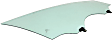 Front, Driver and Passenger Side Door Glasses, Green Tint, 4-Door, Sedan, Replaces NAGS No. FD23387 GTYN, FD23388 GTYN