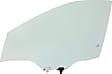 Front, Driver and Passenger Side Door Glasses, Green Tint, USA Built Vehicle, Replaces NAGS No. FD26154 GTYN, FD26155 GTYN