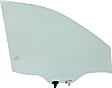 Front, Driver and Passenger Side Door Glasses, Green Tint, USA Built Vehicle, Replaces NAGS No. FD26154 GTYN, FD26155 GTYN