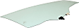 Front, Driver and Passenger Side Door Glasses, Green Tint, USA Built Vehicle, Replaces NAGS No. FD26154 GTYN, FD26155 GTYN