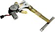Rear, Driver and Passenger Side Power Window Regulator, With Motor