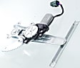 Rear, Driver and Passenger Side Power Window Regulator, With Motor