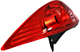 Driver and Passenger Side Halogen Tail Light, With bulb(s), OE Replacement