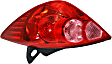 Driver and Passenger Side Halogen Tail Light, With bulb(s), OE Replacement, CAPA Certified