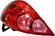 Driver and Passenger Side Halogen Tail Light, With bulb(s), OE Replacement, CAPA Certified