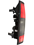 Driver and Passenger Side Halogen Tail Light, Without bulb(s), OE Replacement