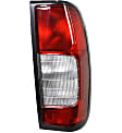 Driver and Passenger Side Halogen Tail Light, Without bulb(s), OE Replacement