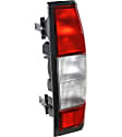 Driver and Passenger Side Halogen Tail Light, Without bulb(s), OE Replacement
