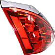 Driver and Passenger Side Halogen Tail Light, Without bulb(s), OE Replacement