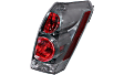Driver and Passenger Side Halogen Tail Light, With bulb(s), OE Replacement