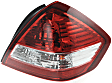 Driver and Passenger Side Halogen Tail Light, With bulb(s), OE Replacement