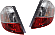 Driver and Passenger Side Halogen Tail Light, With bulb(s), OE Replacement