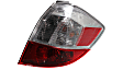 Driver and Passenger Side Halogen Tail Light, With bulb(s), OE Replacement