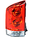 Driver and Passenger Side Halogen Tail Light, With bulb(s), OE Replacement