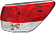 Driver and Passenger Side Halogen Tail Light, With bulb(s), OE Replacement, CAPA Certified