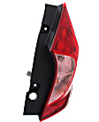Driver and Passenger Side Halogen Tail Light, With bulb(s), OE Replacement
