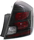 Driver and Passenger Side Halogen Tail Light, With bulb(s), OE Replacement