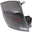 Driver and Passenger Side Halogen Tail Light, With bulb(s), OE Replacement