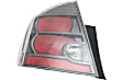 Driver and Passenger Side Halogen Tail Light, With bulb(s), OE Replacement, CAPA Certified