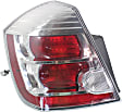 Driver and Passenger Side Halogen Tail Light, With bulb(s), OE Replacement