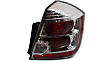 Driver and Passenger Side Halogen Tail Light, With bulb(s), OE Replacement