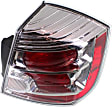 2010 Nissan Sentra - Driver and Passenger Side Halogen Tail Light, With bulb(s), OE Replacement, CAPA Certified