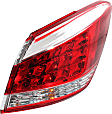 Driver and Passenger Side Halogen Tail Light, With bulb(s), OE Replacement